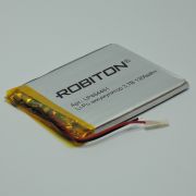 Аккумулятор 3.7V 1300mAh Li-Pol LP464461 Robiton 14073