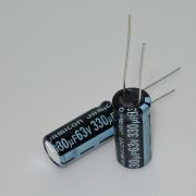 Конденсатор электролитический 105*C 330- 63V 10*21 TKR Jamicon