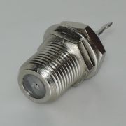 Гнездо F с гайкой на корпус 05-4102-4, 05-4103-4