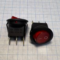 Переключатель IRS-101-8C красный on-off 107292 -