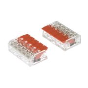 Колодка клеммная с рычагом PCT-415 orange