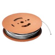 Трубка термоусадочная Ф12 бел (100м)