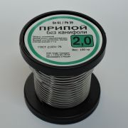 Припой в бухте 2.0мм 100г.без канифоли 103423