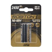 Аккумулятор R6 2450mAh Robiton Japan низк. cаморазряд 15188 *****