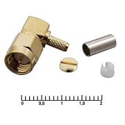 Штекер SMA на кабель LC174P обжим 89955