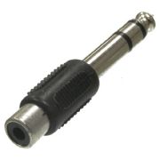 Переходник шт.6.3стерео - гн.RCA 62935
