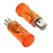 Лампа неоновая в корпусе MDX-14 orange 220V