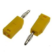 Штекер Z027 2mm Stackable Plug YELLOW