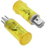 Лампа неоновая в корпусе MDX-14 yellow 220V