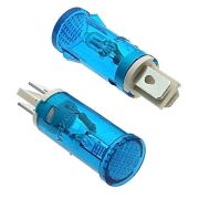 Лампа неоновая в корпусе MDX-14 blue 220V