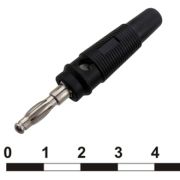 Штекер 10-0075 black