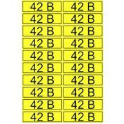 Информационный знак «42 В» 15х50