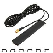 Антенна GSM  2db RG174 3m SMA-P 87655
