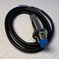 Датчик индуктивный LJ12A3-4-Z/BY, D=12мм, 6-36v, NO, PNP 123426 -