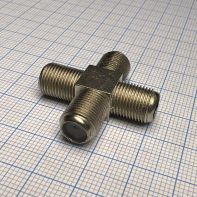 Переходник гн.F - гн.F*3 05-4205-4-