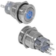Кнопка антивандал. LAS1-AGQ-11DT/B/N on-(on)