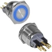 Кнопка антивандал. GQ22PF-11ZE/B/N on-off+off-on