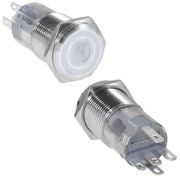 Кнопка антивандал. LAS2GQF-11ZET/w/N on-on