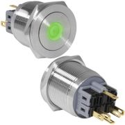 Кнопка антивандал. GQ25PF-11ZD/G/N on-off+off-on