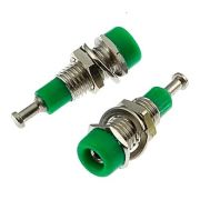 Гнездо Z008 2mm panel jack GREEN