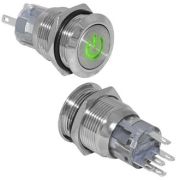 Кнопка антивандал. LAS1-AGQ-11DT/G/N on-(on)