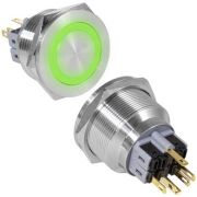 Кнопка антивандал. GQ28PF-11E/G/N on-(off)+off-(o