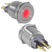 Кнопка антивандал. GQ22PF-11D/R/N on-(off)+off-(o