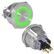 Кнопка антивандал. GQ30PF-11E/G/N on-(off)+off-(o