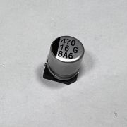 Конденсатор электролитический 105*C 470- 16V size:G SMD 10*10.5