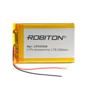 Аккумулятор  3.7V 2900mAh Li-Pol LP545590 Robiton 15742