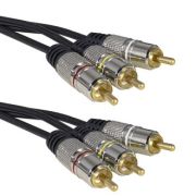 Аудио/Видео шнур 3 RCA-3 RCA GM 1.5m