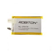 Аккумулятор  3.7V 1250mAh Li-Pol LP503759UN Robiton 15740 без защиты
