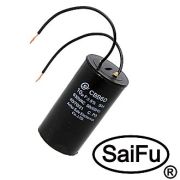 Конденсатор CBB60 10uF 630V WIRE (SAIFU)