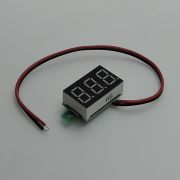 Вольтметр   4.7 - 30V постоянного тока зеленый 0.36