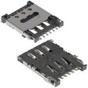 Держатель карт KF034 6pin 1.35H