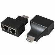 Разъем HDMI (m)-RJ-45(8P-8C)