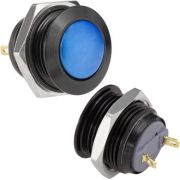 Кнопка антивандал. GQ16B-10/J/B/Bl/N off-(on)