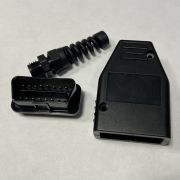 Разъем OBD II штекер 16pin на кабель 120330