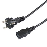Шнур сетевой AC-3  1.8м 3х0.75 ПВС-АП S22DC13