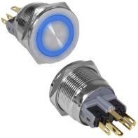 Кнопка антивандал. GQ22PF-11E/B/N on-(off)+off-(o