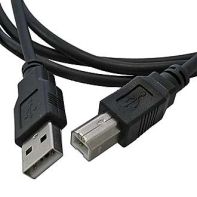 Шнур шт.USB A - шт.USB B  1.5м  black