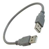 Шнур шт.USB A - шт.USB A  0.3м