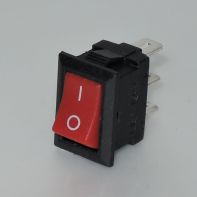 Переключатель KCD-5-3C красный ON-ON (RWB-102) 36-2031