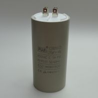 Конденсатор пусковой  120.0мкФ 450V CBB60 Fuji 60*120мм с клеммами -