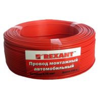 Провод ПГВА 0.75мм красный 01-6504-1