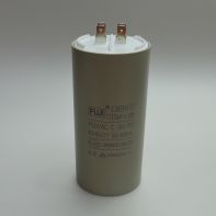 Конденсатор пусковой  100.0мкФ 450V CBB60 Fuji 55*120мм с клеммами -