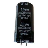 220 UF 400V 105*C 25*45 Liron