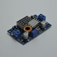 Преобразователь напряжения DC-DC понижающий м/сх XL4015 (вых.DC 1.2V - 35.0V / вх.DC 4.0V - 38.0V) 5A. с вольтметром