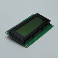 Дисплей LCD2004 зеленый экран, черные символы + I2C -