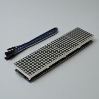 Дисплей матричный  8*32 с контроллером MAX7219 (DC 5.0V) красный -